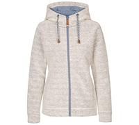 Trespass Sudadera casual con capucha para mujer, color blanco roto, talla 8, blanco crema, 40