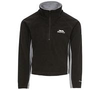 Trespass Tron - Sudadera para Hombre, Color Negro, Talla UK: Talla 2/3