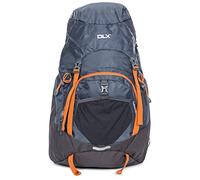 Trespass Twinpeak DLX Mochila, Unisex Adulto, Gris (FLI), Talla Única