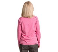 Trespass zirma - Mujeres de Secado rápido Top de Manga Larga, Mujer, Zirma, Pink Lady Marl, XXS