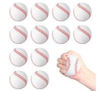 Tressify 12 pelotas de béisbol de entrenamiento de espuma, pelotas de béisbol suaves para adolescentes, mini bolas de espuma de 2.2 pulgadas, pelotas deportivas para práctica de captura y bateo