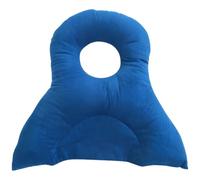 Tressify Almohada propensa a la cirugía de ojos azules para desprendimiento de retina, soporte ergonómico de recuperación de vitrectomía, comodidad boca abajo, menos presión