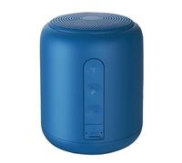 Tressify Altavoz 5.0, subwoofer inalámbrico portátil, IPX4 impermeable, azul, batería de 1200 mAh, 8.3 x 8.3 x 9.9 cm