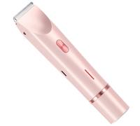 Tressify Bikini & Body - Afeitadora eléctrica 2 en 1, para mujer, doble cabeza, impermeable, afeitado seguro y rápido, ideal para piel sensible, carga rápida, inalámbrica, para viajes y uso doméstico