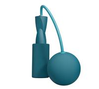 Tressify Cuerda de saltar inalámbrica pesada 2 en 1, cuerda de entrenamiento de fitness, PVC de 0.28 pulgadas, interior para hogar y gimnasio, sin ruido, ahorra espacio