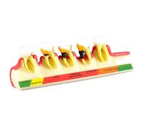 Tressify Modelo de dientes, etapas de enfermedad periodontal para la educación del paciente dental, resina, 6.1 pulgadas x 1.2 pulgadas x 2.0 pulgadas (15.5 cm x 3 cm x 5 cm), gingivitis y