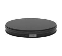 Tressify Tocadiscos eléctricos para fotografía con alimentación USB, capacidad de carga de 22.04, pantalla giratoria inteligente, ciclo de rotación de 20 segundos, perfecto para relojes, joyas y