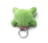 Tressora Lindo llavero de rana - Llavero de rana de felpa Kawaii, dije de bolsa de rana verde, regalo (verde)