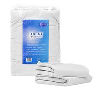 TREST Elite - Calzoncillos para hombres y mujeres, pañales nocturnos para incontinencia, absorción de élite, cómodos, neutralizadores de olores y ajuste seguro, con 2 pestañas anchas, blanco, XL