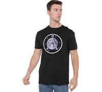 Trevco Sg1 Earth Emblem Camiseta Unisex, Negro, 3XL