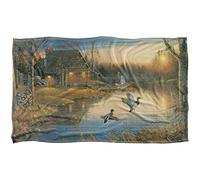 Trevco Wild Wings Ducks On The Lake Manta súper Suave con Tacto Sedoso - 91 x 147 cm