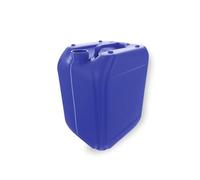 Trevendo Bidón de agua de 20 litros (DIN 61, azul) - versátil y resistente - apto para alimentos - sin BPA - ideal para camping, festivales, viajes y más - incluye etiqueta de rotulación