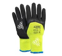 Trevendo Guantes de invierno aislados - 12 pares - Super Invierno - Guantes de trabajo - Protección contra el frío - Guantes térmicos - Guantes de seguridad - Guantes de montaje - Tiempo frío -
