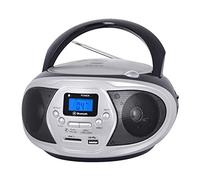 Trevi CMP 548 BT Analógica Negro, Gris - Radio CD (Analógica, Am,FM, 87,5-108 MHz, 530-1600 kHz, Jugador, CD,CD-R,CD-RW)