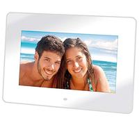 Trevi DPL 2210 7" Blanco Marco fotográfico Digital - Marco Digital (17,8 cm (7"), 480 x 234 Pixeles, LED, 16:10, JPG, MMC,SD)