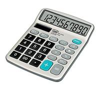 Trevi EC 3770 - Calculadora (Escritorio, Batería/Solar, Basic calculator, Gris)