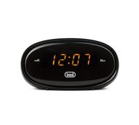 Trevi EC 880 Reloj Digital con Despertador, Negro, 13.5 x 6.5 x 5 cm