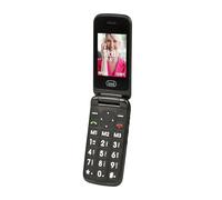 TREVI Flex Plus 55, Teléfono Móvil con Teclas Grandes Ideal Personas Mayores. Botón SOS y números de Emergencia.