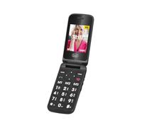 Trevi FLEX PLUS 90 4G Teléfono Móvil Senior de concha con teclas grandes, doble pantalla, botón SOS, repetición de números, radio FM, inalámbrico, USB-C