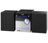 Trevi Hcx 10D8 Dab estéreo Hi-Fi con Receptor Digital Dab/Dab+ y FM con RDS, Pantalla alfanumérica LCD, Bluetooth, CD, Mp3, USB, Aux-In, función Auto-Memory, función Reloj, Negro