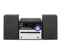 Trevi HCX 10F6, estéreo Hi Fi, Sistema estéreo para casa, sintonizador de Radio Digital, 30 emisoras FM memorizables, Reproductor de CD y MP3, Pantalla LCD, Reproductor USB MP3, Entrada AUX-IN, Mando