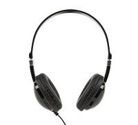 Trevi HTV 636 Negro Supraaural Diadema Auricular - Auriculares (Supraaural, Diadema, Alámbrico, 20-20000 Hz, 5 m, Negro)