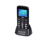 Trevi - Max 20 4,5 cm (1.77") 160 g Negro Teléfono para personas mayores