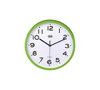 Trevi OM 3302 S - Reloj de Pared, diámetro 30 cm, Movimiento silencioso, Verde