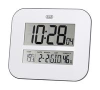 Trevi Reloj de pared OM 3520 D, blanco, 25 x 25 x 4 cm
