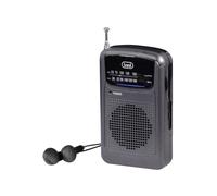 Radio Trevi RA 710 portátil analógica AM FM volumen giratorio gris