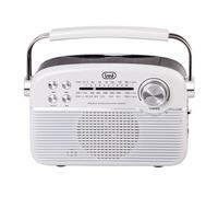 RADIO TREVI RA 7F50 BT PORTABLE RADIO CARGA SOLAR+AW+SD TIF. WHITE