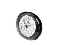 Trevi Reloj De Mesa De Cuarzo Ovalado Negro