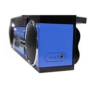 Radio Cassette Portátil Retro BLUETOOTH/FM/USB/SD/MP3 (Azul) - TREVI