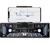 Trevi Radio coche SCD 5602 BT – 40W, soporte 7 pulgadas, manos libres, USB/AUX, carga rápida