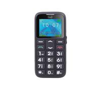 Trevi Sicuro 10 4,5 cm (1.77") Negro Teléfono para personas mayores