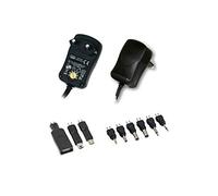 Trevi TA 127 E Adaptador e inversor de Corriente Interior Negro - Fuente de alimentación (Interior, 100-240 V, 50 Hz, 2,25 A, Universal, CA a CC)