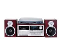 Trevi TT 1072 Dab - Sistema de Tocadiscos estéreo Bluetooth con Receptor Digital Dab/Dab+