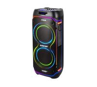 Altavoces Trevi Para Fiestas Inalámbricos 200W Bluetooth USB Iluminación LED Giratoria