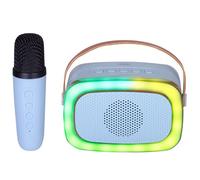 Altavoces Trevi Portátiles Bluetooth 10W USB-C batería LED y micro