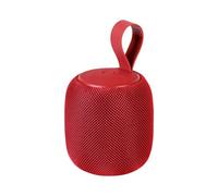 Trevi XR 8A16 Altavoz inalámbrico 5.3, Altavoz portátil 5 W con Reproductor MP3, Micro SD y función TWS, Caja de Audio con Carga USB Type-C, Rojo