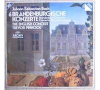 Trevor Pinnock - Bach: 6 Brandenburgische Konzerte (Aufnahme: London, Henry Wood Hall 1982) [Vinyl Schallplatte] [Doppel-LP]