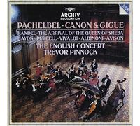 TREVOR PINNOCK - PACHELBEL: CANON & GIGUE HANDEL THE ARRIVAL OF THE QUEEN OF SHEBA HAYDN, PURCELL, VIVALDI, ALBINONI, AVISON