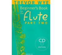Trevor wye: a beginner's book for the flute part two +cd