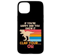 Trex Si Eres Feliz y lo Sabes, Oh, Divertidas Armas pequeñas Trex Carcasa para iPhone 15 Plus