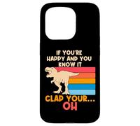 Trex Si Eres Feliz y lo Sabes, Oh, Divertidas Armas pequeñas Trex Carcasa para iPhone 15 Pro