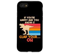 Trex Si Eres Feliz y lo Sabes, Oh, Divertidas Armas pequeñas Trex Carcasa para iPhone SE (2020) / 7/8
