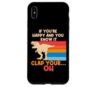 Trex Si Eres Feliz y lo Sabes, Oh, Divertidas Armas pequeñas Trex Carcasa para iPhone XS MAX