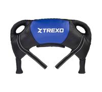 TREXO Bulgarian Exercise Bag 20 kg Entrenamiento Fuerza Fitness Resistencia Hogar y el Gimnasio Bolsa de Entrenamiento de Cuero Eco PU 73 x 40 x 19 cm Saco de Arena Entrenamiento para