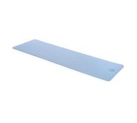 TREXO Esterilla de fitness en azul, 183 x 61 cm y 10 mm de grosor, de TPE ecológica con superficie antideslizante, esterilla ligera para entrenamiento de fuerza, yoga, pilates y estiramiento