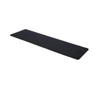 TREXO Esterilla de fitness en grafito, 183 x 61 cm y 10 mm de grosor, de TPE ecológico con superficie antideslizante, esterilla ligera para entrenamiento de fuerza, yoga, pilates y estiramiento